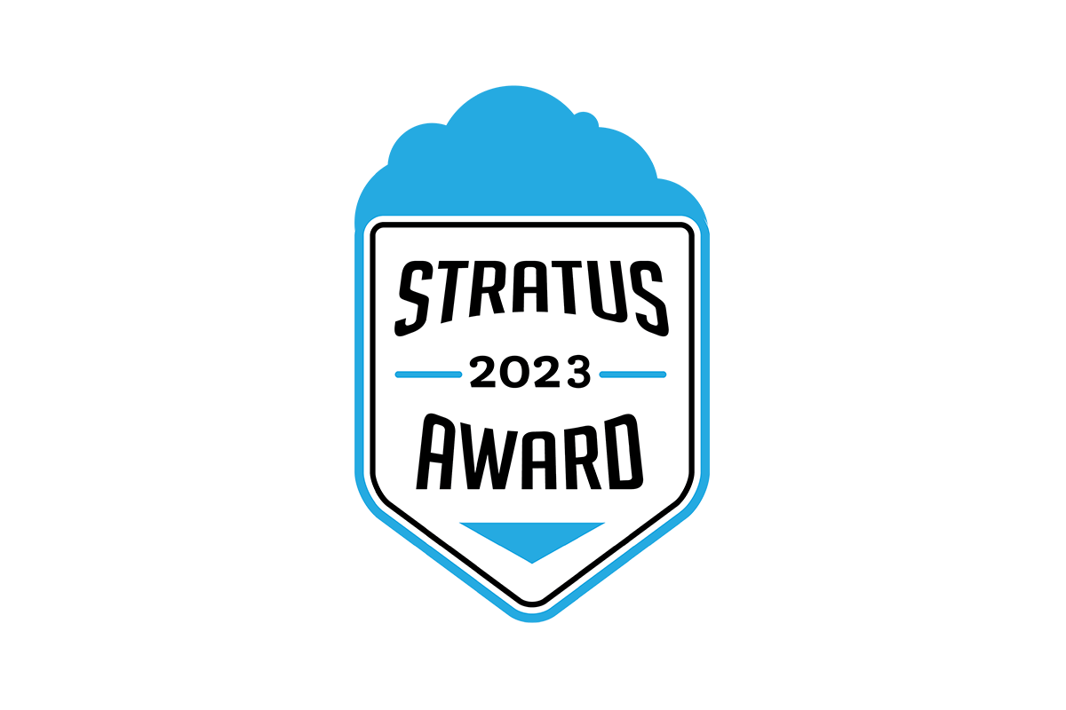 Stratus award 2023 logo
