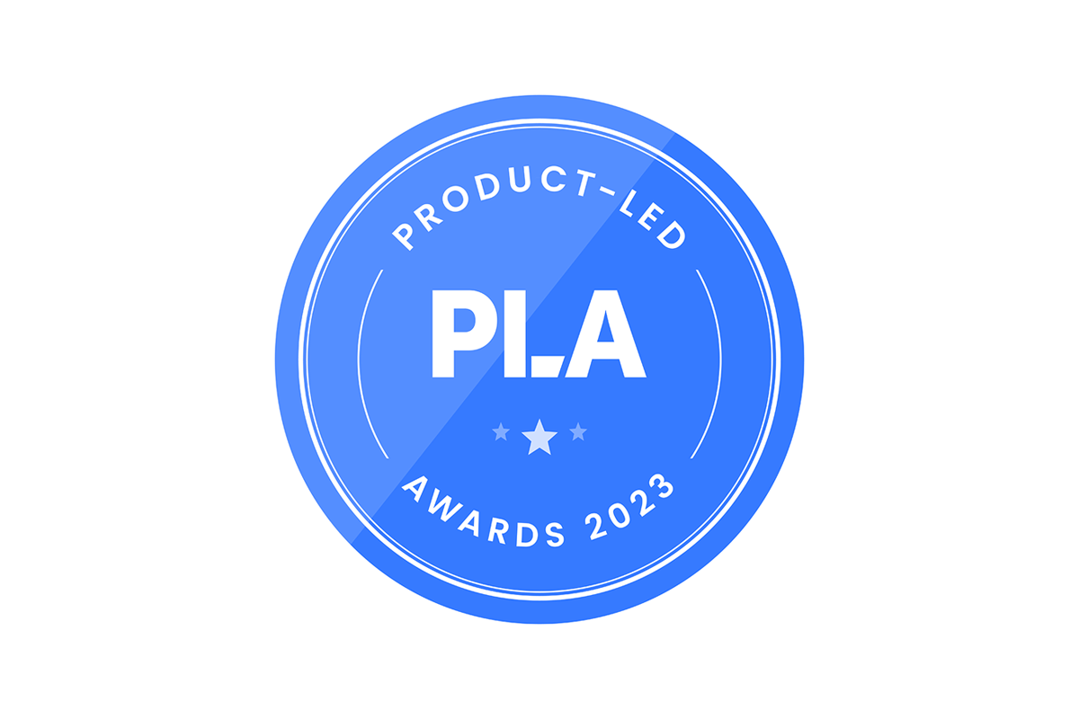 Product-Led Alliance Awards 2023 logo