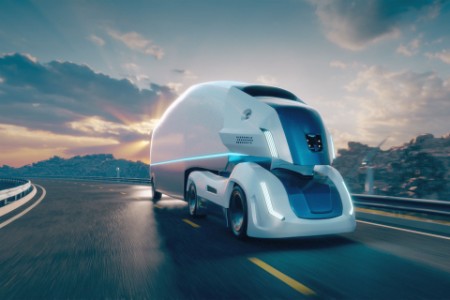 Autonomous electric truck
