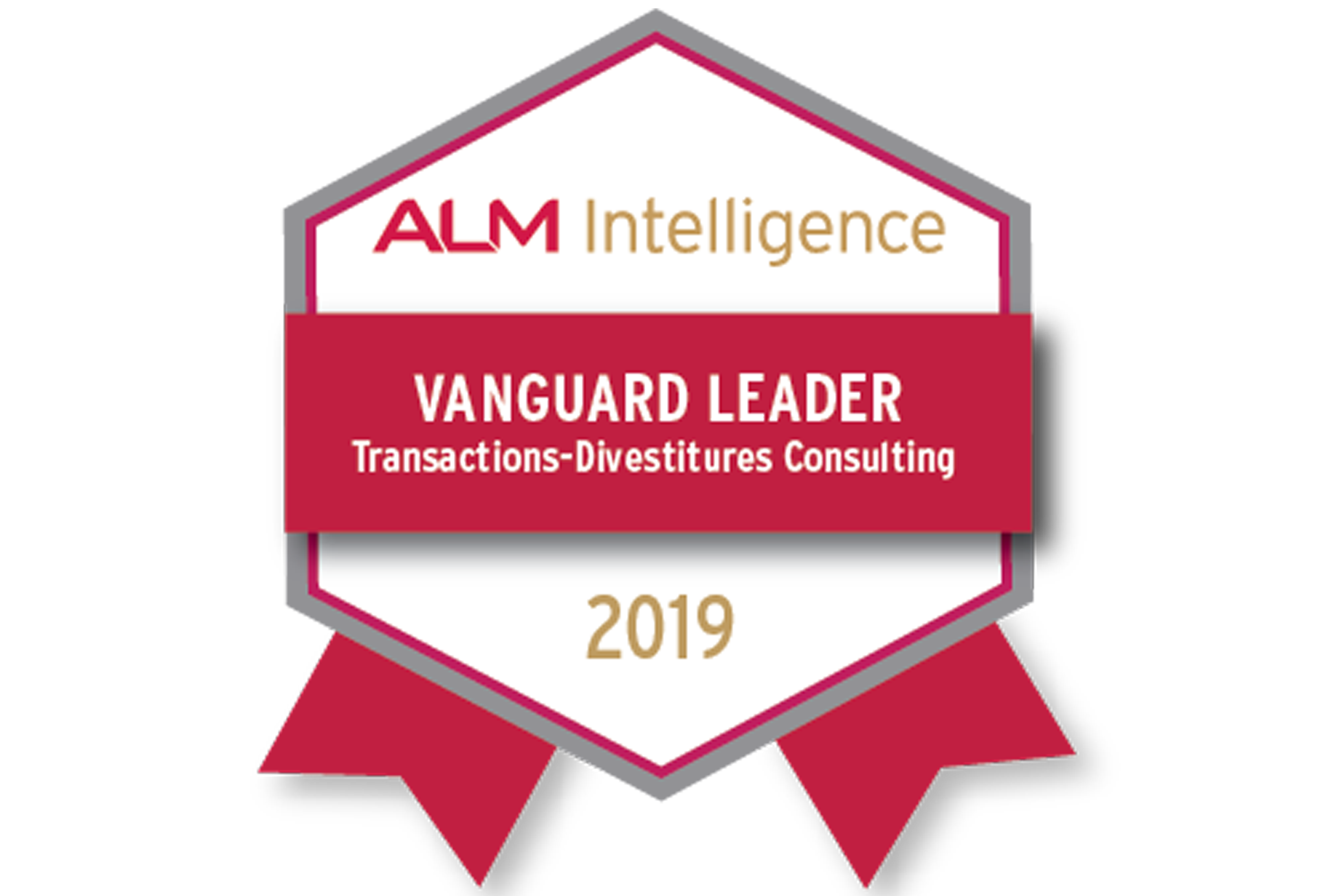 ALM Intelligence Vanguard leader badge