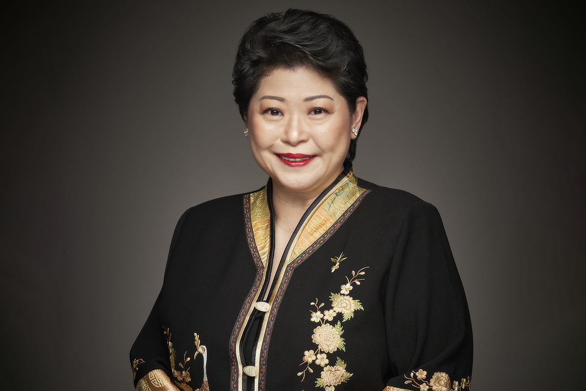A photographic portrait of Susan Chong