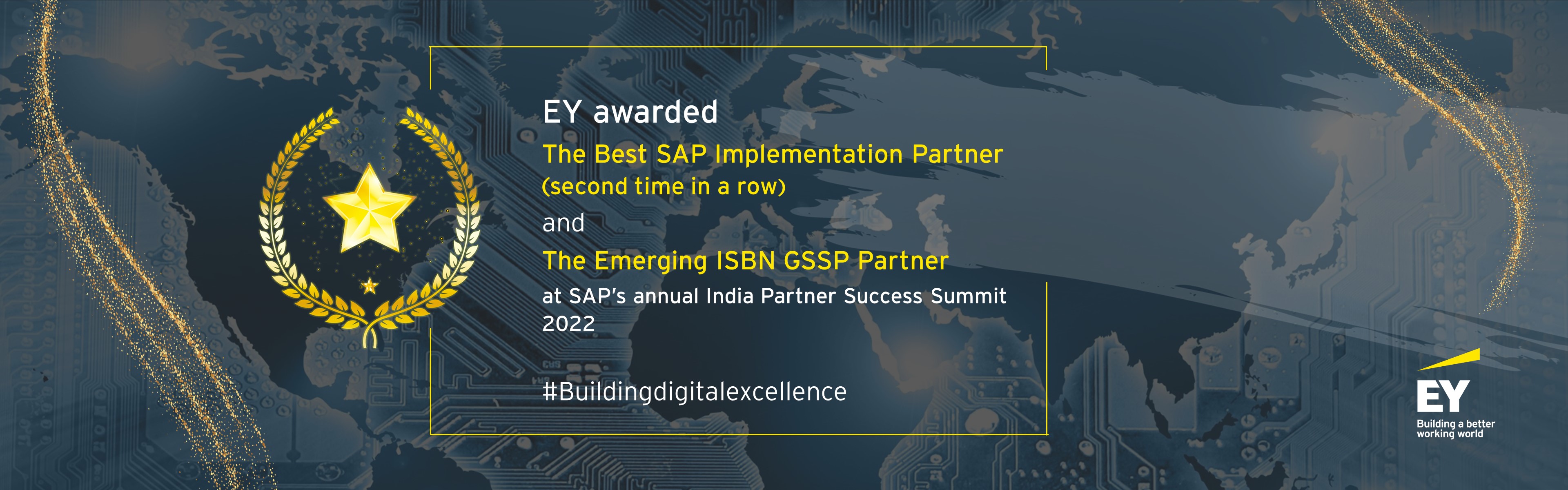 EY awarded The Best SAP Implementation Partner