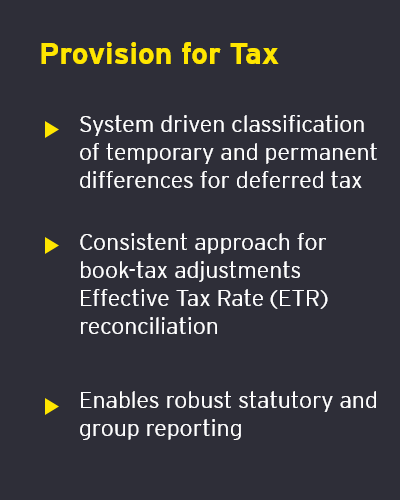 Provision for Tax