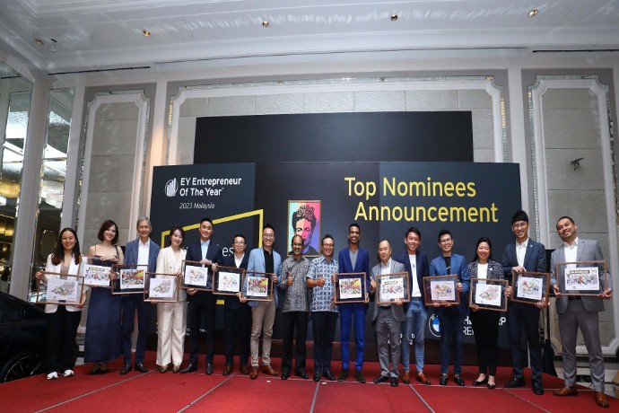 EY announces the Top Nominees of  the EY Entrepreneur Of The Year™ 2023 Malaysia awards