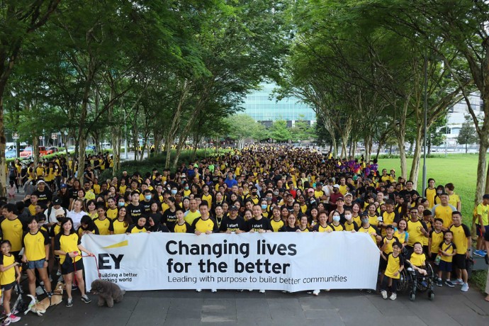 EY clocks highest participation of over 1,700 people for Walk for Rice