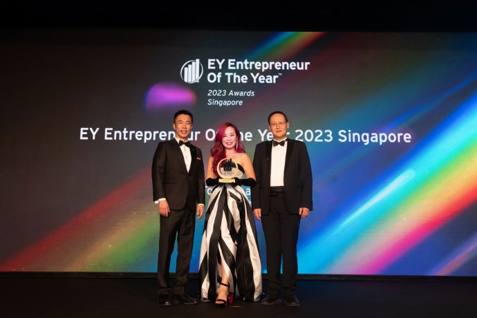 Yvon Bock of Hegen Pte Ltd named EY Entrepreneur Of The Year™ 2023 Singapore