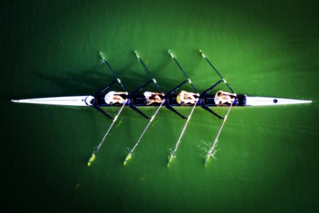 People in a boat