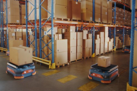 Automated retail warehouse delivery