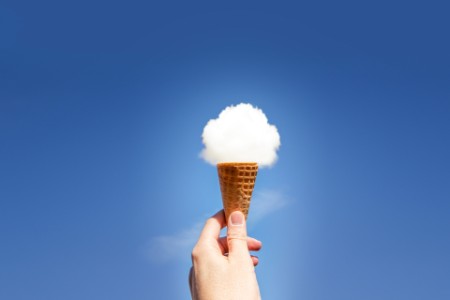 Cloud ice cream