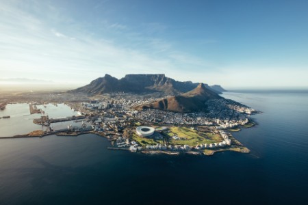 South africa cape town city skyline