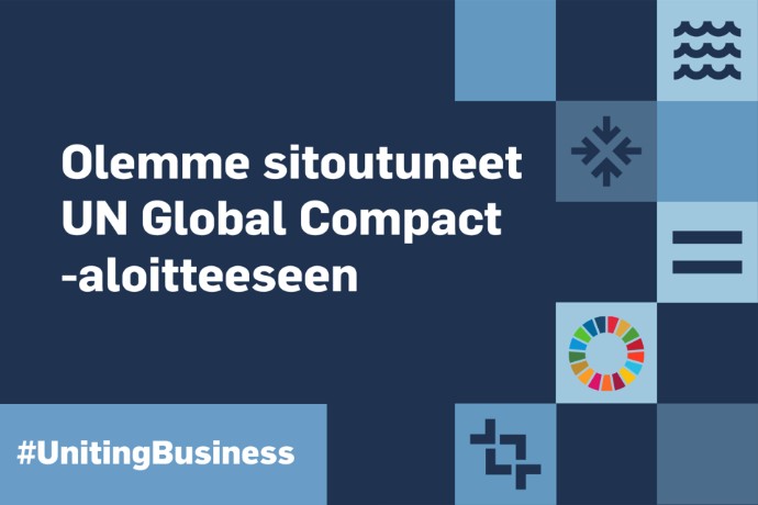 EY Suomi liittyi YK:n Global Compact -yhteisön jäseneksi