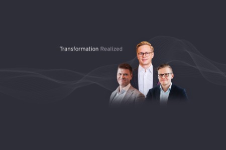 Transformation Realized podcast Roope Hyöky, Matti Puttonen ja Tommi Kässi