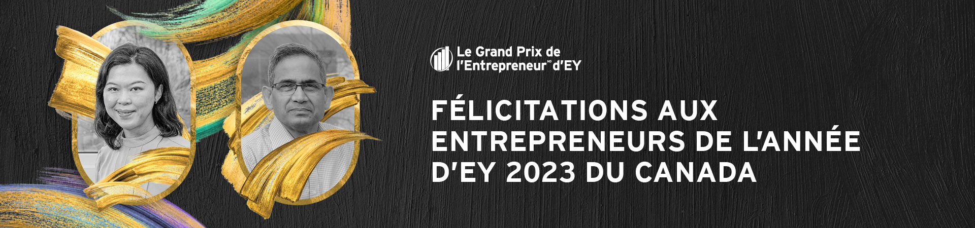 Félicitations aux Entrepreneurs de l’année d’EY 2023 du Canada