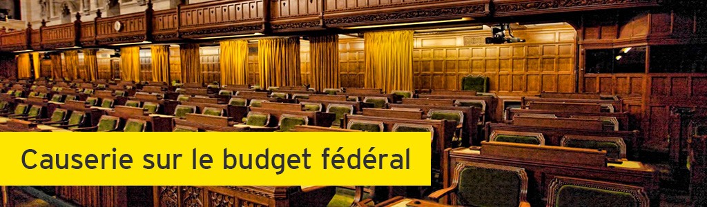 Causerie sur le budget fédéral