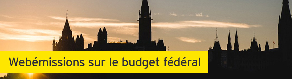 Webémissions sur le budget fédéral