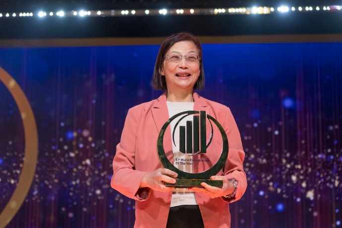 Doris Hsu iz Tajvana je dobitnica nagrade EY Svjetski poduzetnik godine 