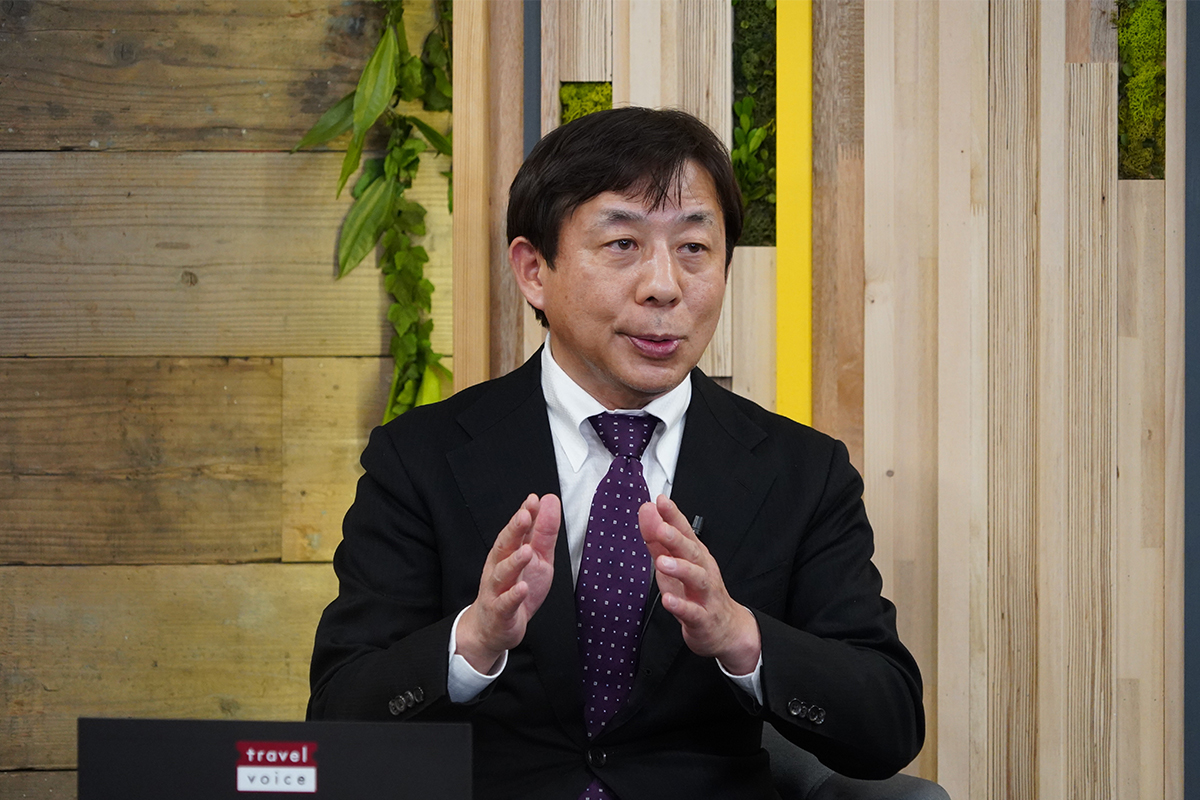 Koji Tsurumoto, CEO of Travel Voice Japan Ltd.