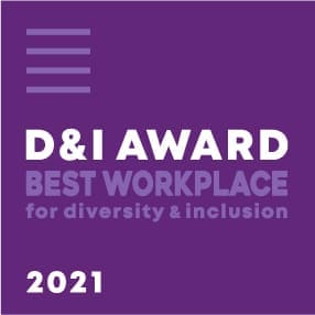 D&I AWARD BEST WORKPLACE for diversity & inclusion