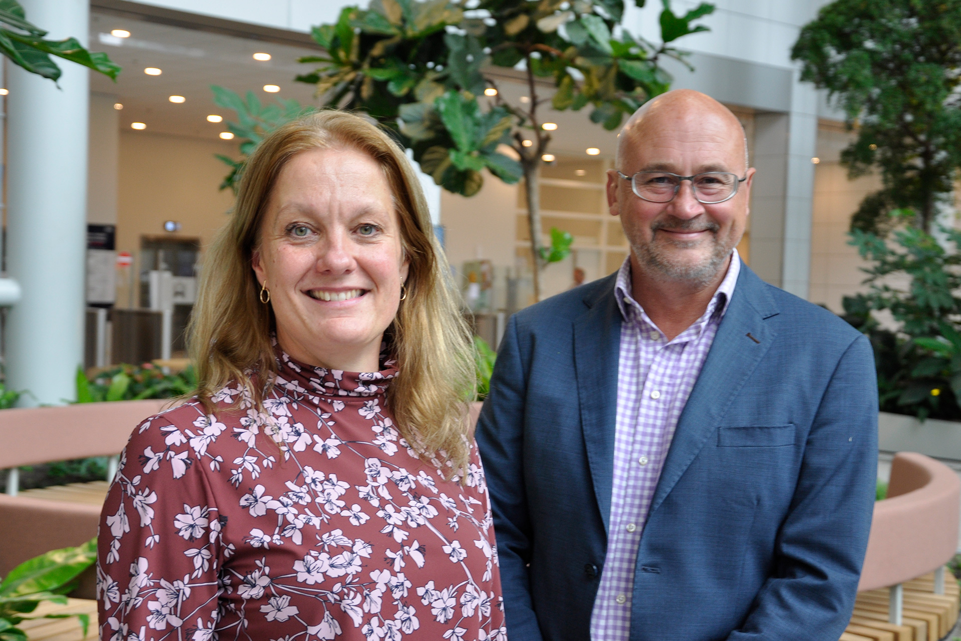 Patricia Plass en Hendrik Jan Luikinga, CEO en CIO van Woonnu