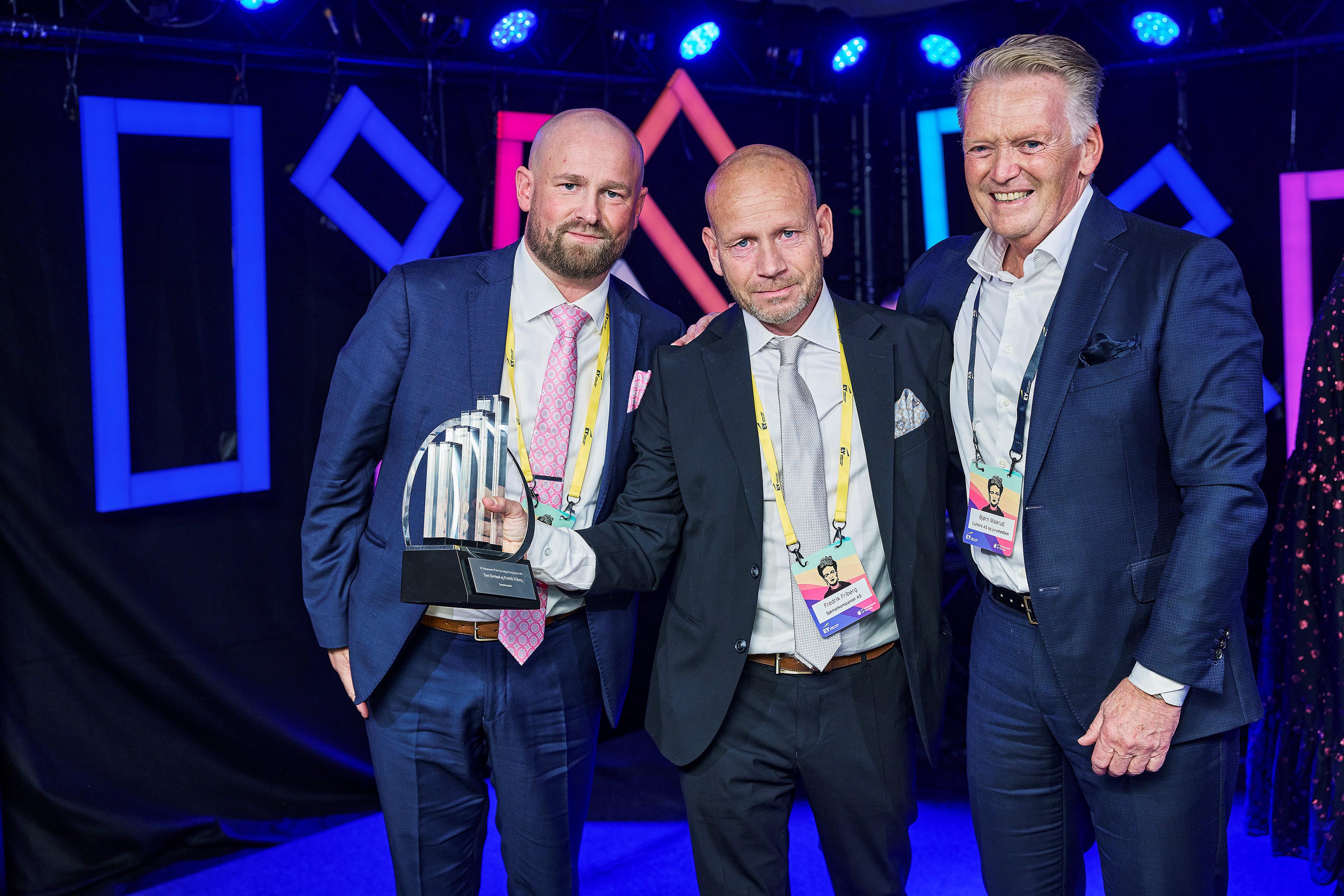 EY Entrepreneur of The Year 2023 vinner kategori Emerging Star: Sjømatkompaniet