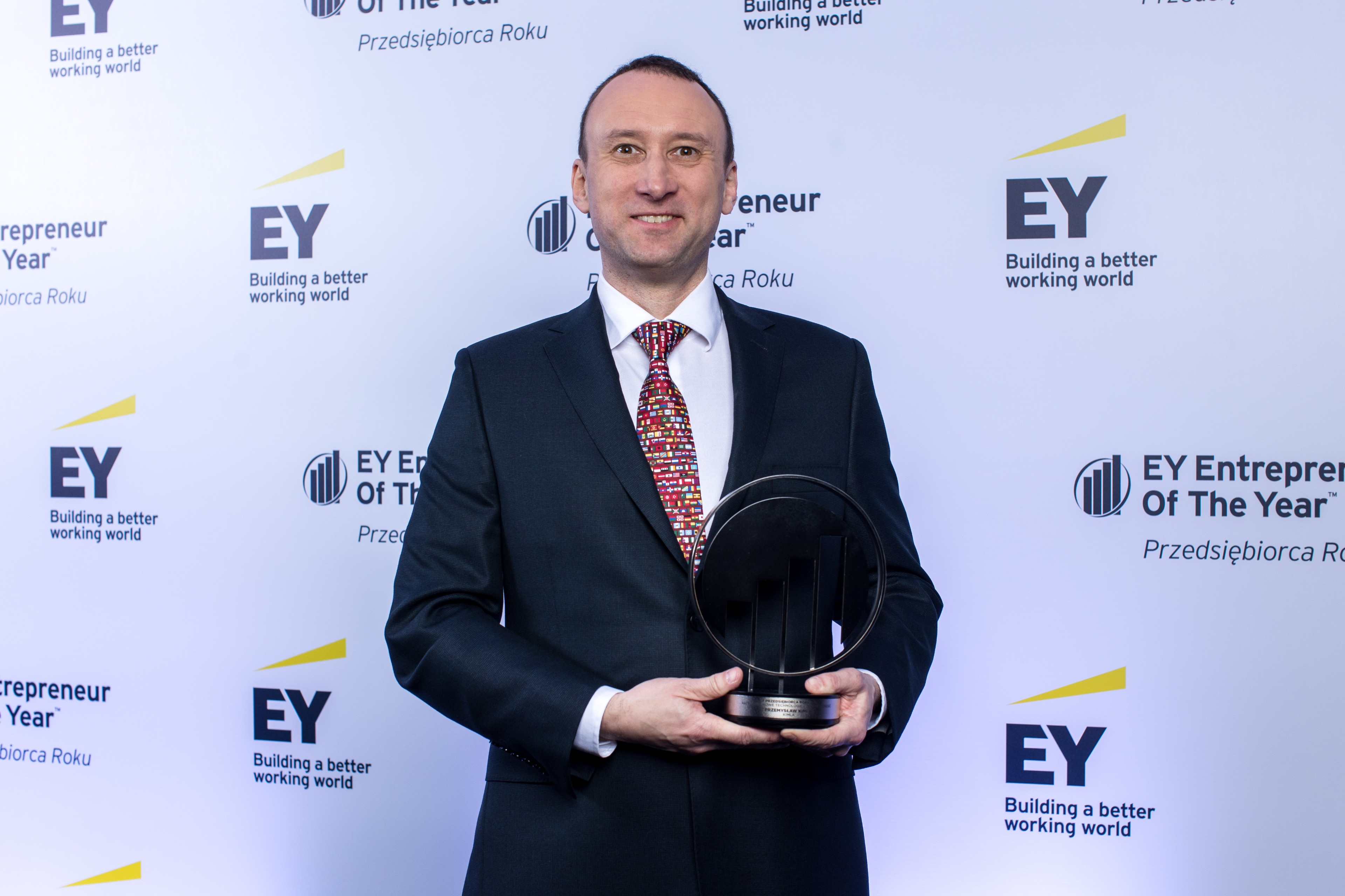 Igor Klaja, założyciel firmy OTCF zwycięzcą 18. edycji konkursu EY Przedsiębiorca Roku