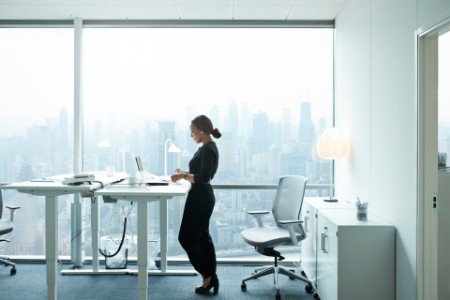 Women working in office