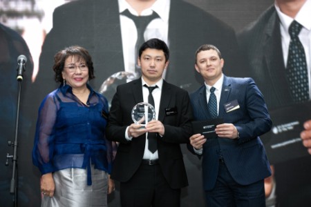 Победитель в номинации «Инновационный стартап» — Досжан Жусупов, директор Cerebra.ai Ltd.
