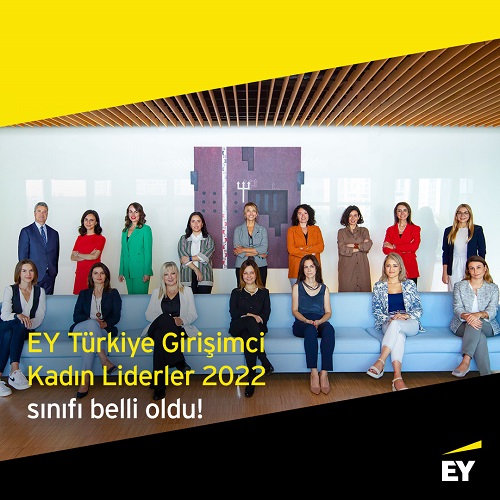 EY Türkiye Girişimci Kadın Liderler Programı 2022 sınıfı 